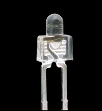 Bicolor LED 2mm 3mm or 5mm  color red/white - red/warm white or red/yellow