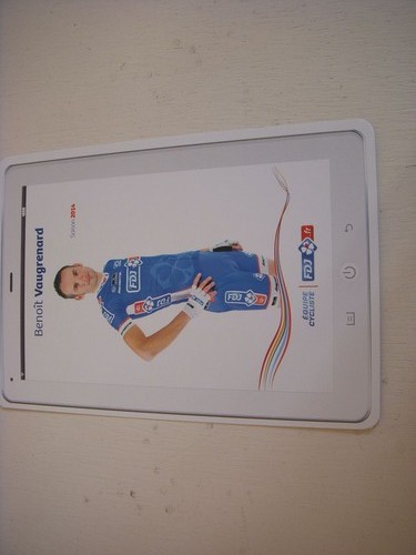 Cyclisme carte postale fdj - carte,