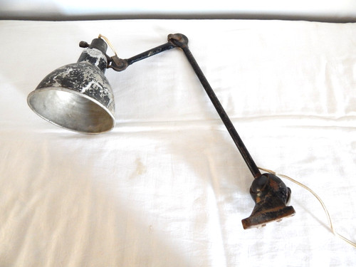 Ancienne lampe atelier - lampe, en