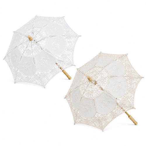Parapluie soleil dentelle - parapluie,
