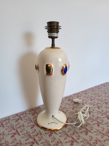 Lampe faïencerie longwy - de,