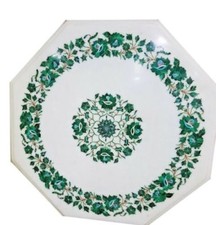 18 " Marbre Coin Table Top