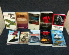 Lot De 10 Livres Et Romans Militaria WW2 (n°5)