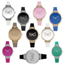 Orologio pour Femmes Naj-Oleari Collection Antea en Cuir Différentes Couleurs