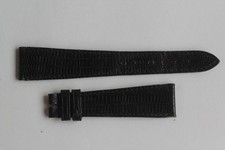 Bracelet montre Brinkmann Napoli lézard noir 20 mm (61556)