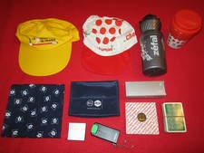 Lot d'objets publicitaires: TOTAL, M6, CANAL +, Caisse d'Epargne...