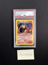 Dracaufeu obscur holo 4/82 PSA 7 ?? Team Rocket 2001