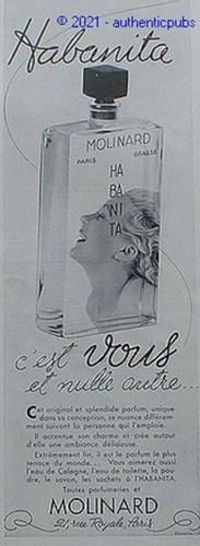 Publicite molinard habanita - publicite,