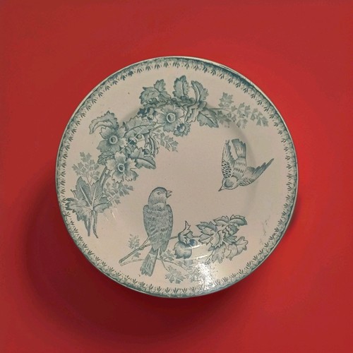 Ancienne assiette terre fer - terre,