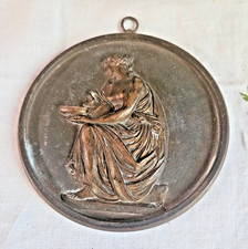 MEDAILLON PLAQUE BRONZE DECOR
