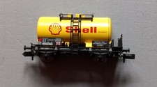 Wagon citerne Shell – Fleischmann 8400 K- double essieu – Échelle N