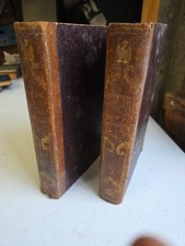 Histoire de Napoléon 1844 Norvins – 2 volumes reliure cuir aigle impérial Livre
