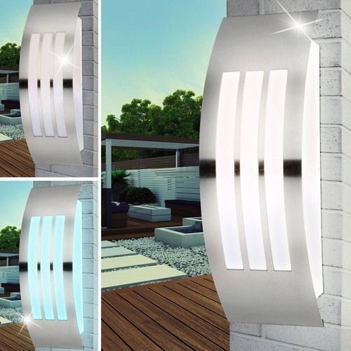 Led acier inoxydable mur - led,