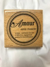 Scrapbooking Tampons Bois