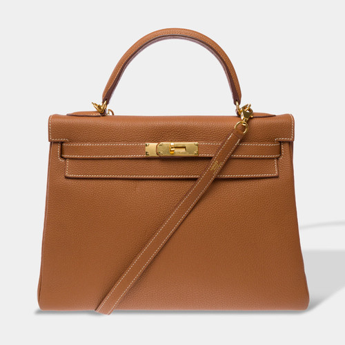 Sac hermes kelly cuir - hermes, en