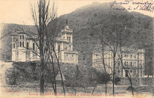 Cpa environs saint vallier - environs,
