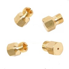 Lot 4 Gicleurs gaz 50 + 2x72 + 87 gaz bouteille cuisinière cuisson