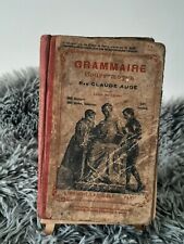 GRAMMAIRE COURS MOYEN / CLAUDE AUGE / LAROUSSE / 1911