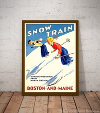 Ski Snow Train Boston Maine