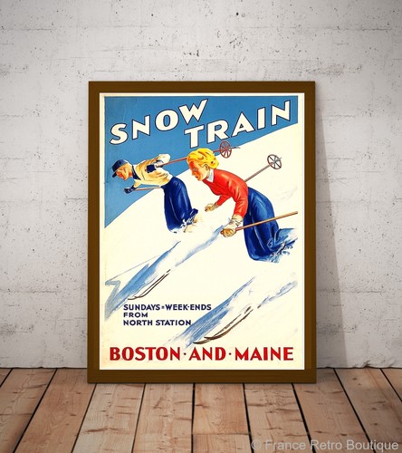 Ski snow train boston maine - ski,
