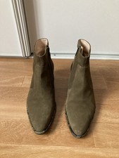 free lance Boots En Daim Kaki