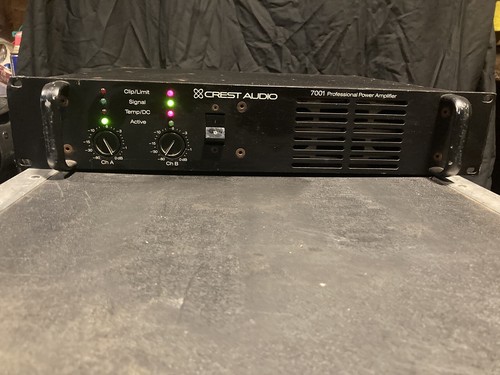 Crest 7001 power amplifier - crest,