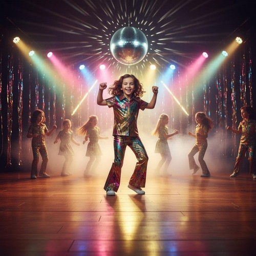 Tenue disco rétro enfant - rétro,