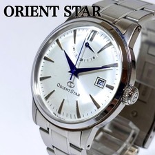 Orient Star Classic Automatic Watch Power Reserve Case Back 37mm Vintage