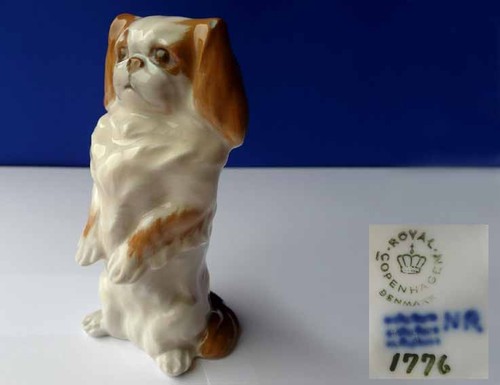 Figurine porcelaine chien - porcelaine, /