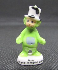 Fève Série Les Télétubbies " Dipsy vert avec un chapeau " Ragdoll 2004   #G60