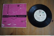 TOMMY AND JIMMY DORSEY INVITATION TO DANCE 33T FORMAT EP GUIDE DU JAZZ 195?