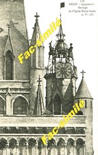 CPA - DIJON (21 Côte-d'Or) - Jacquemart horloge de l'église Notre-Dame