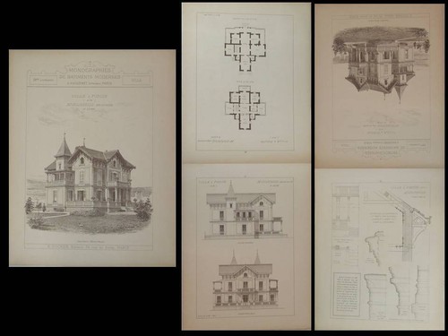 Villa poncin gravures - -,
