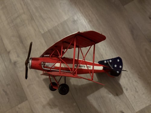 Avion tôle publicitaire - avion,