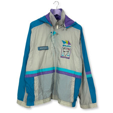 Anorak Lot Vintage Blanc Et