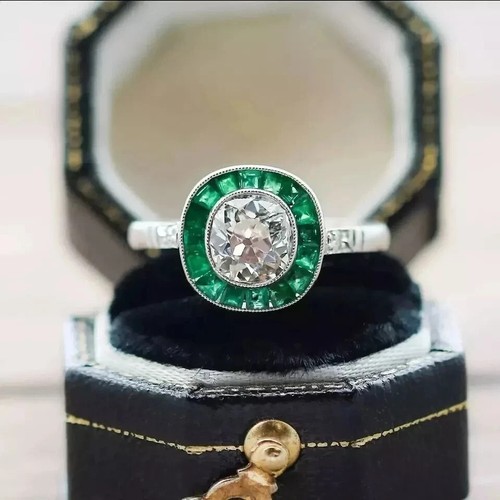 Bague fiançailles vintage - de,