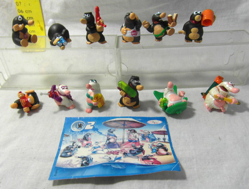 Lot figurines kinder - lot, 12