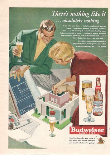 Budweiser lager beer - budweiser,