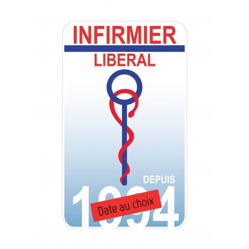 Caducée infirmier libéral - infirmier,
