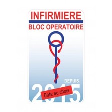 Caducée Infirmière Bloc