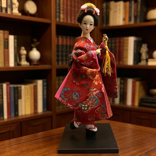 Statuette geisha japonaise - statuette,