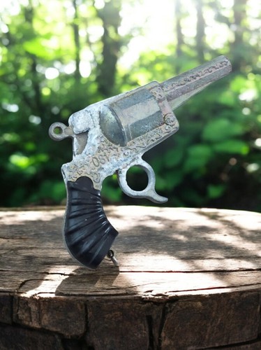 Pistolet jouet vintage métal