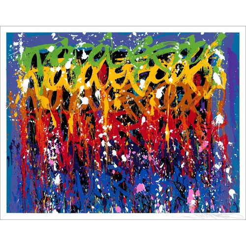 Jonone sérigraphie - -,