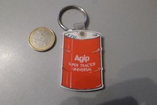porte cle keyring huile bidon AGIP SUPER TRACTOR AGROLUP tracteur camion oil