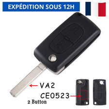 Coque Clé CE0523 Peugeot 207
