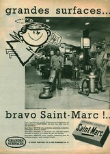 Publicité ancienne lessive Saint-Marc issue de magazine 1960 