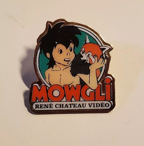 Pin mowgli rené chateau - pin's,