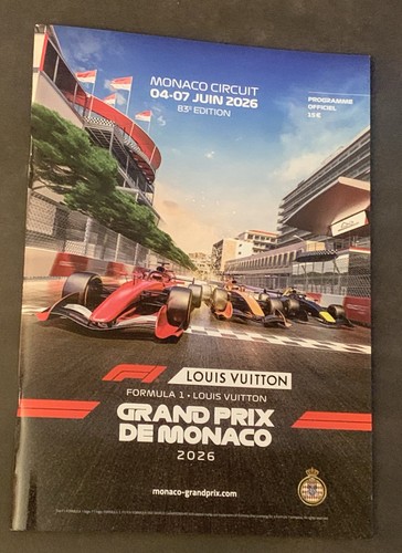 Programme officiel formule - formule, 1