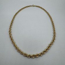 Collier Vintage - plaque or