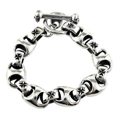 Bracelet homme croix fer - croix,